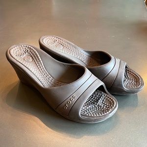 GUC Crocs Sassari Wedge Sandals